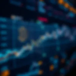 Real-time data visualization of cryptocurrency trends