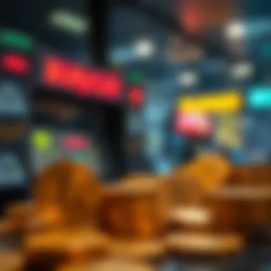 Impact of Technology on Currency Exchange Visual of modern technology trends affecting currency exchange