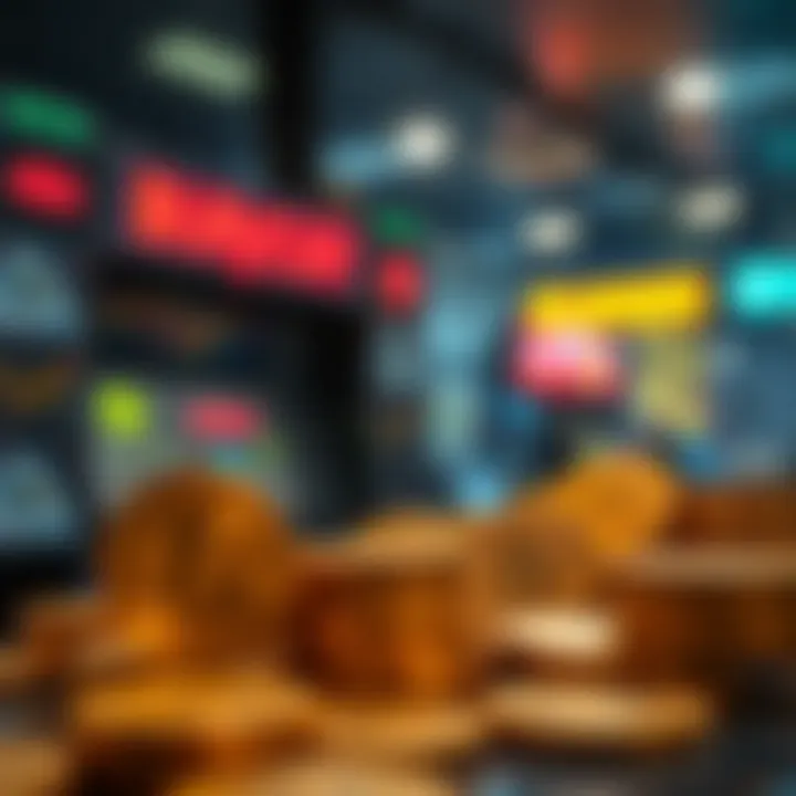 Impact of Technology on Currency Exchange Visual of modern technology trends affecting currency exchange