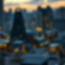 Conceptual representation of tokenized real estate