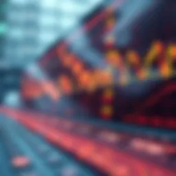 Conceptual visualization of trading ticks