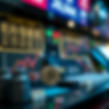 Illustration of transaction fees in cryptocurrency exchanges