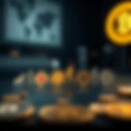 An infographic displaying the evolution of cryptocurrency from inception to present.