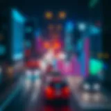 Visual representation of web traffic analysis