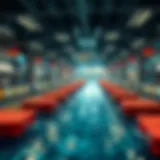 Visual representation of Uniswap's liquidity pools