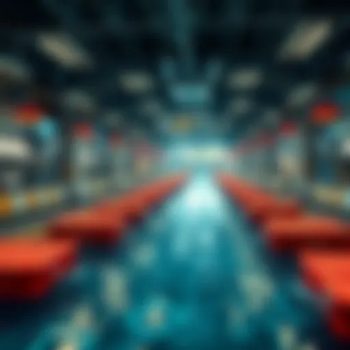 Visual representation of Uniswap's liquidity pools