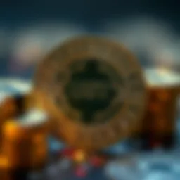A detailed diagram illustrating the structure of UST Coin