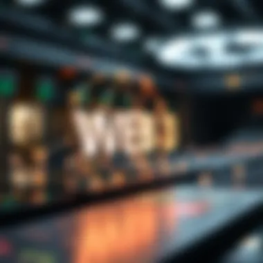 Visual representation of the interaction between Web3 and blockchain