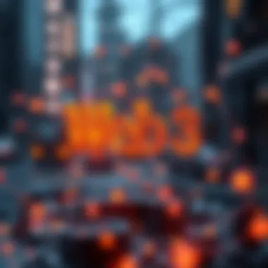 Conceptual representation of Web3 technology