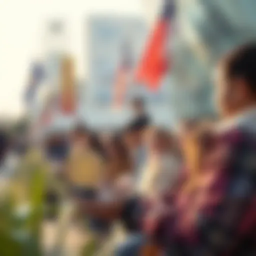 Conceptual representation of community engagement in cryptocurrency