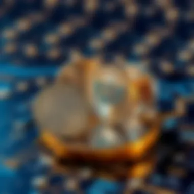 Technological Aspects of WiF Coin Technological features of WiF Coin illustrated through blockchain imagery