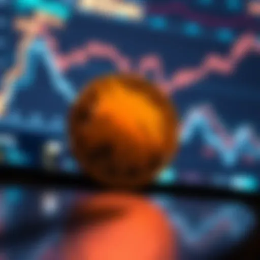 A close-up of the Wolfcoin logo against a sleek digital background